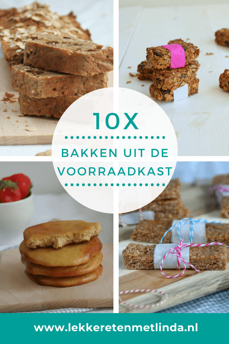 10 x bakken uit de voorraadkast