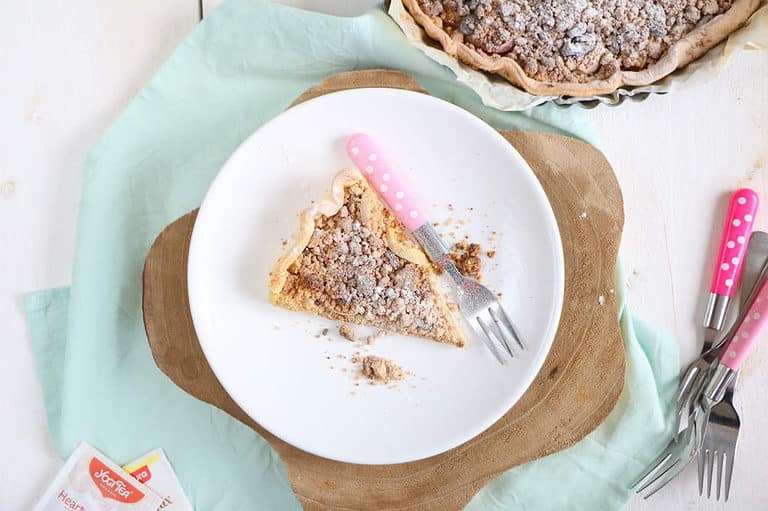 snelle appelkruimeltaart