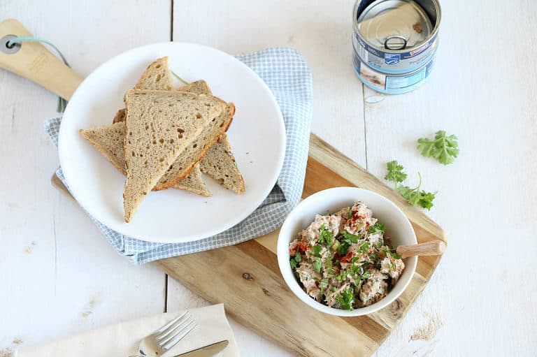 Tonijn salade voor op brood
