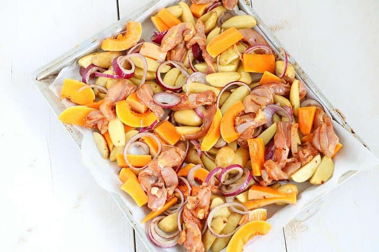 traybake met pompoen