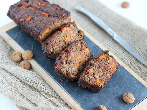 gehaktbrood met kruidnoten