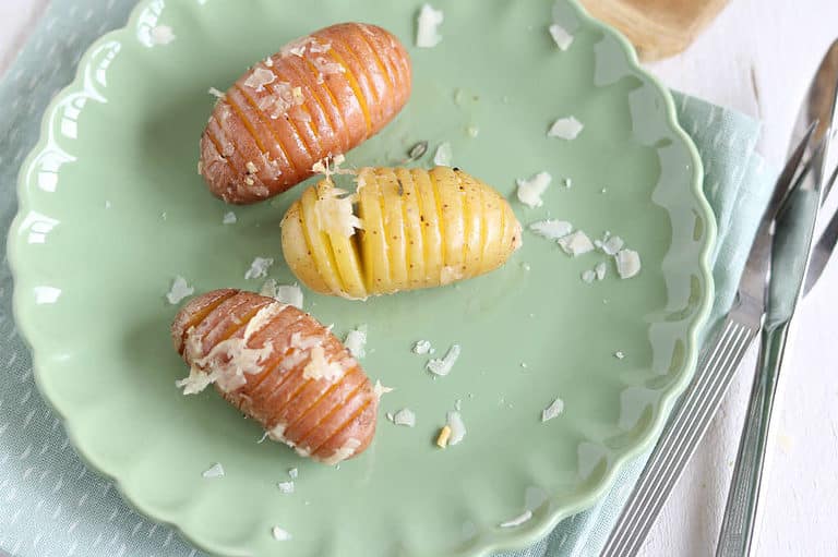 Hasselback potatoes