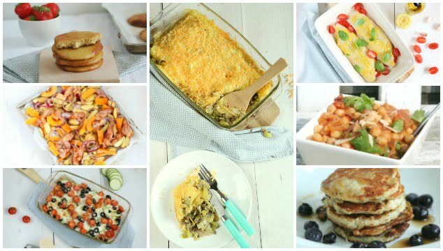 Weekmenu 4 makkelijke recepten