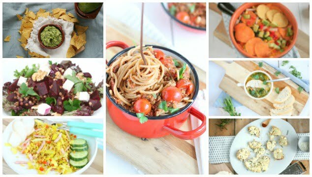 Weekmenu 6 makkelijke recepten