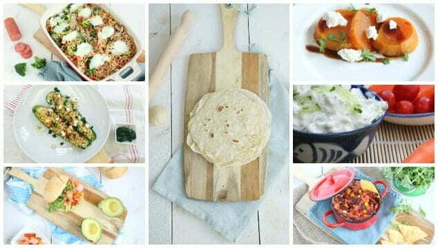 Weekmenu 8 makkelijke recepten