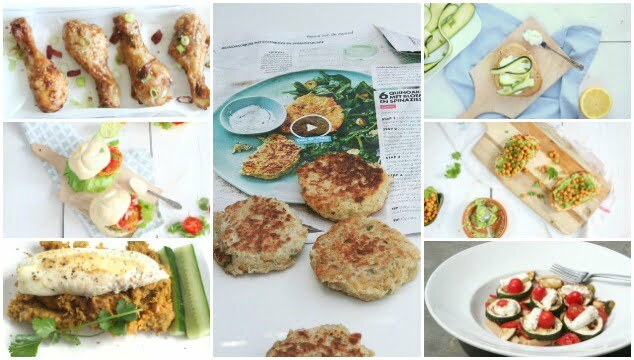 Weekmenu 10 makkelijke recepten