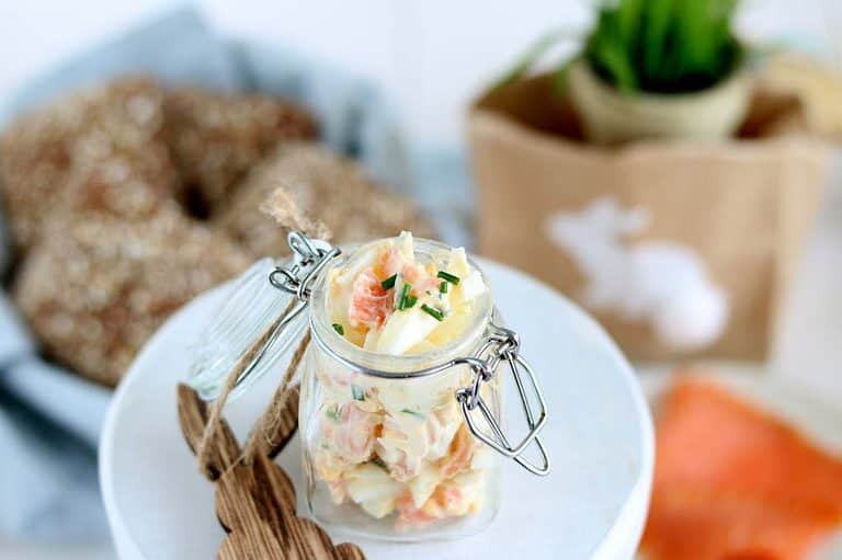 eiersalade met zalm 1a