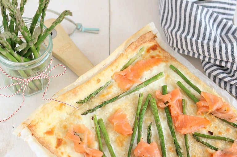 flammkuchen met zalm 1a