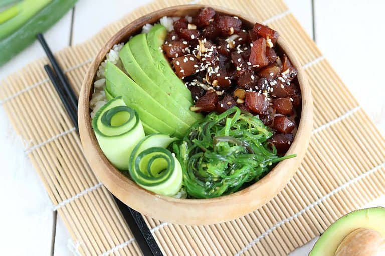 Poké bowl met tonijn