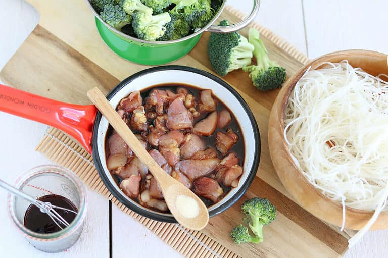 Snelle kip marinade (oosters) maken