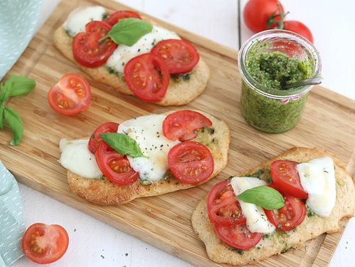 Caprese broodjes