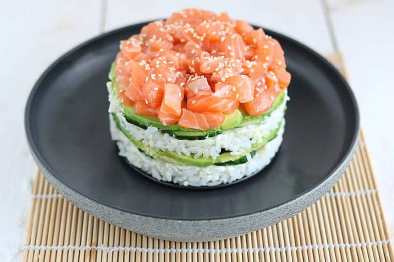 Sushi taart