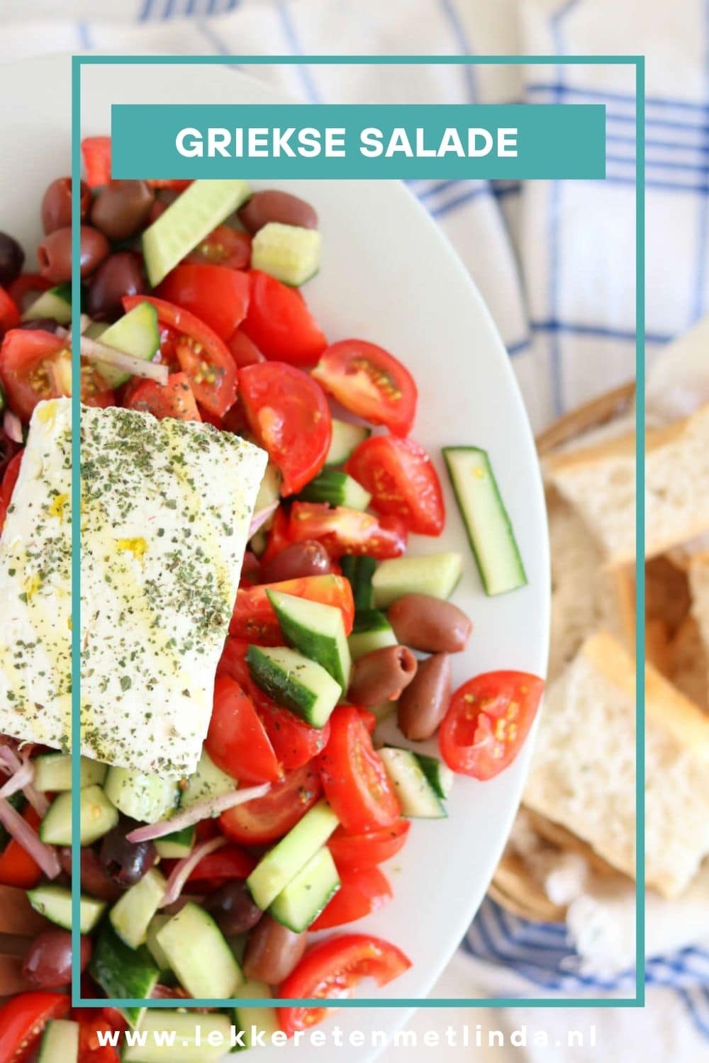 Griekse salade recept