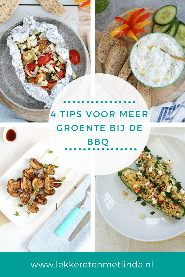 Tips voor meer groente bij de bbq