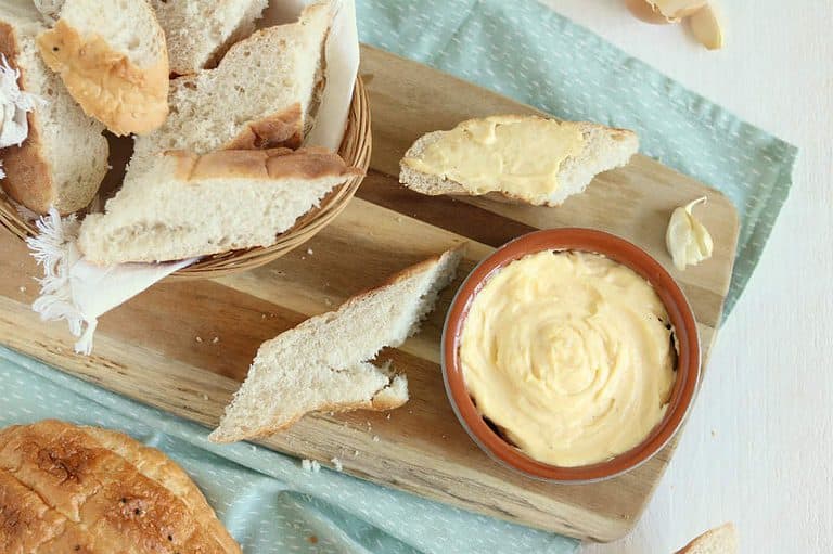 Aioli met de staafmixer