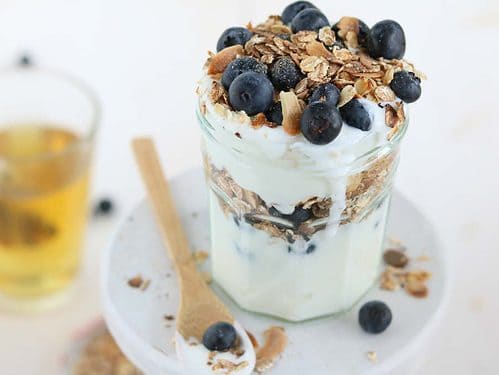 Powerontbijt met skyr en granen