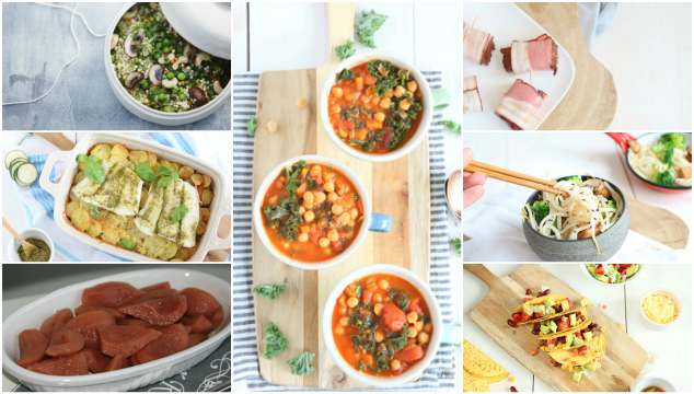 Weekmenu 42 makkelijke recepten