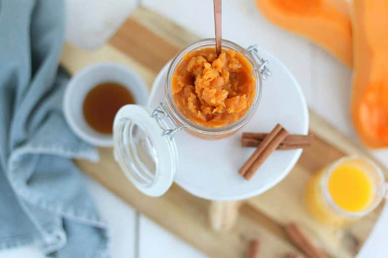 Zoete pompoenpuree maken