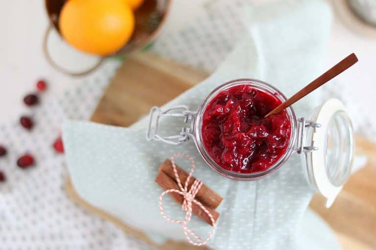 Cranberry compote zelf maken.