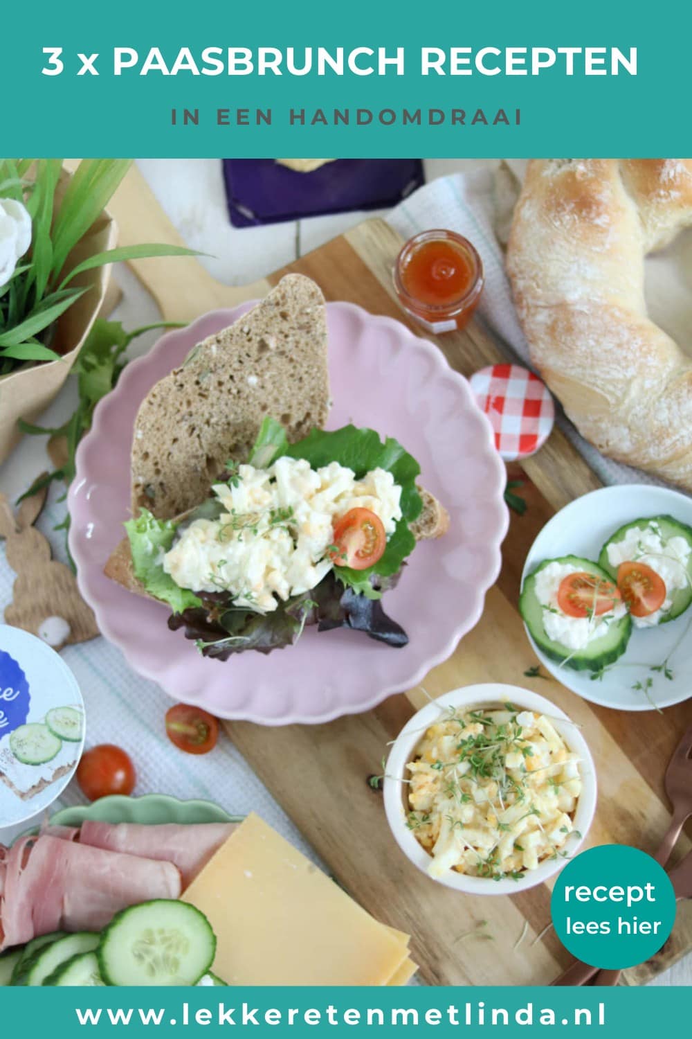 Paasbrunch recepten, paasontbijt recepten, makkelijk Paas recepten
