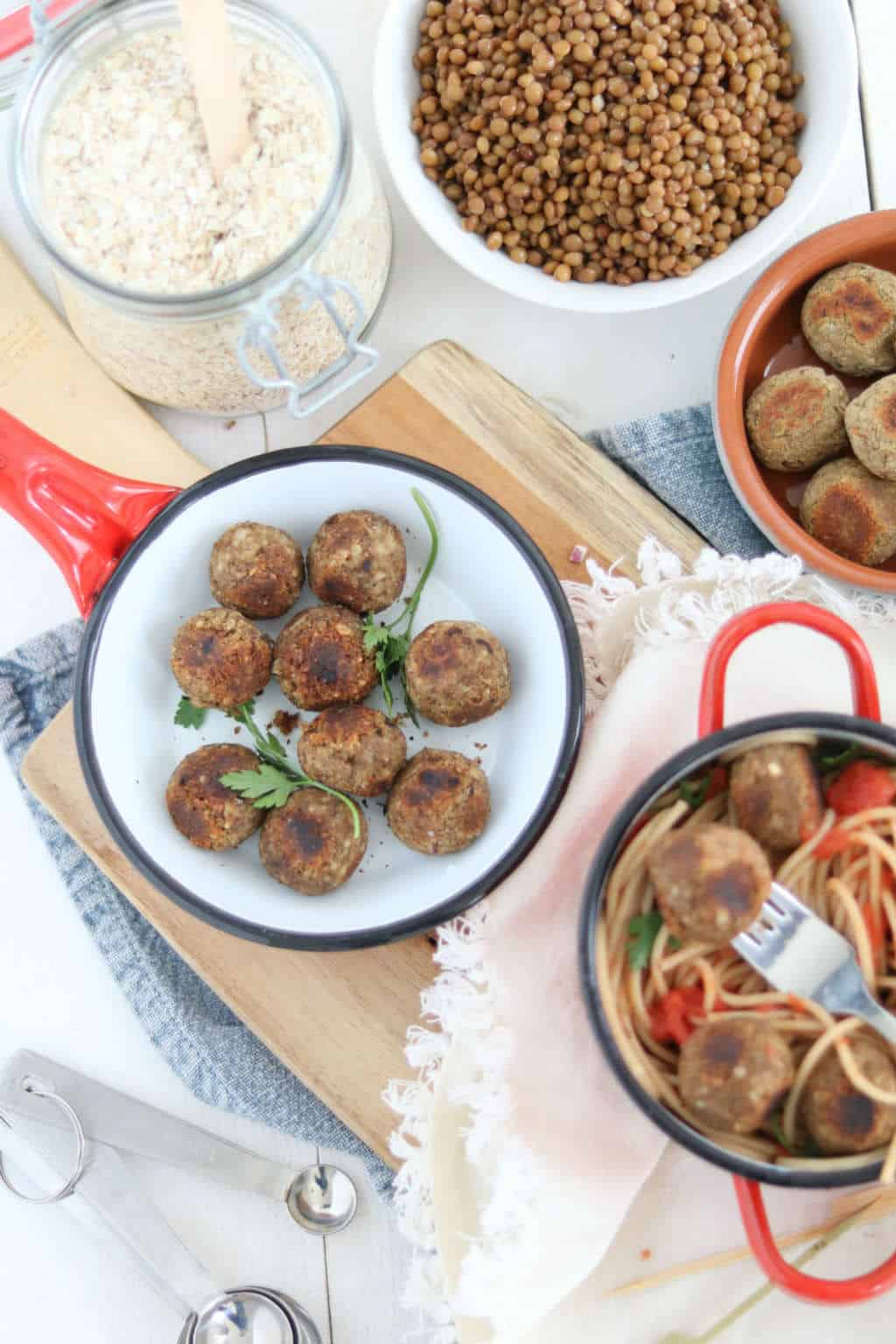 3 x vegetarische balletjes