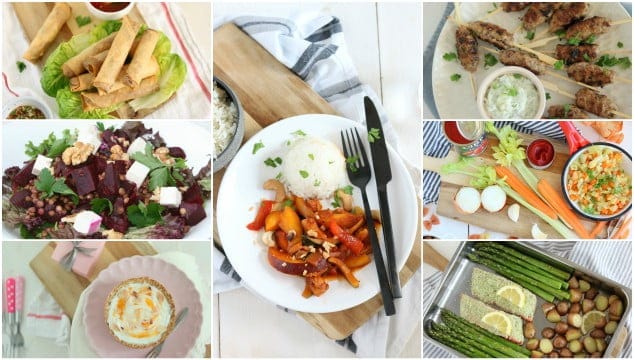 Weekmenu 73 – makkelijke recepten