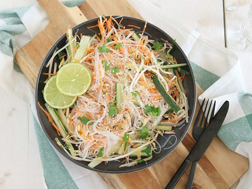 Vietnamese noedelsalade