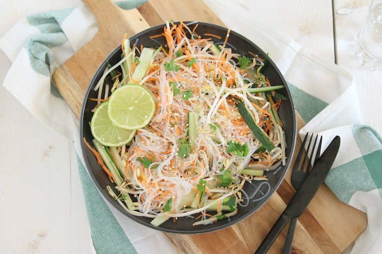 Vietnamese noedelsalade