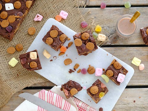 Sinterklaas rocky road fudget