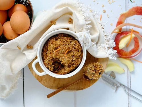 Worteltaart havermout uit de oven