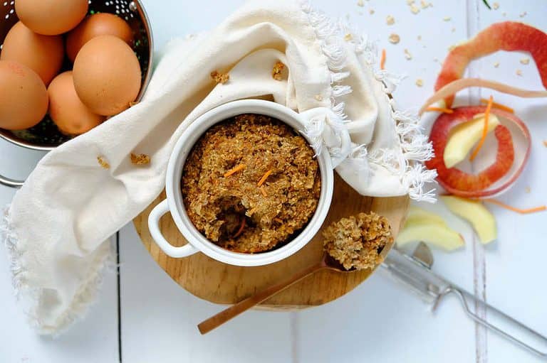 Worteltaart havermout uit de oven