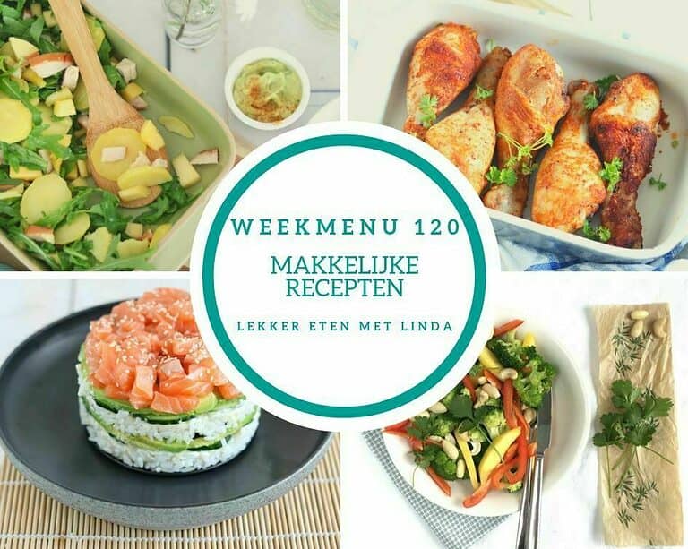 Weekmenu 120 makkelijke recepten