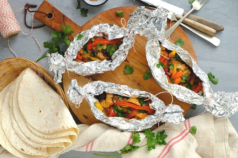 Kip Fajitas pakketjes van de bbq