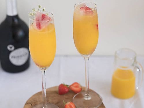 Mimosa prosecco met jus d'orange