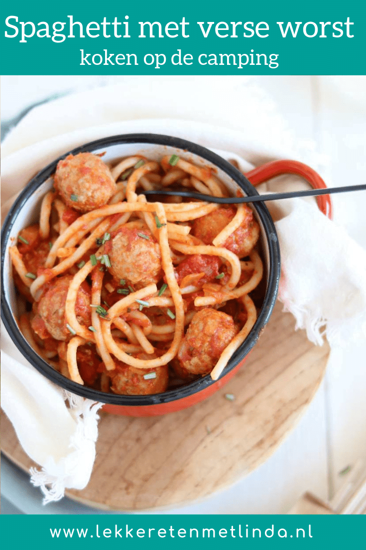 Spaghetti met verse worst