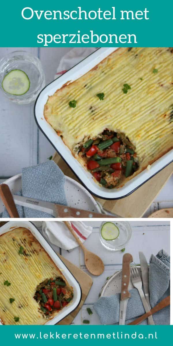 Ovenschotel met sperziebonen