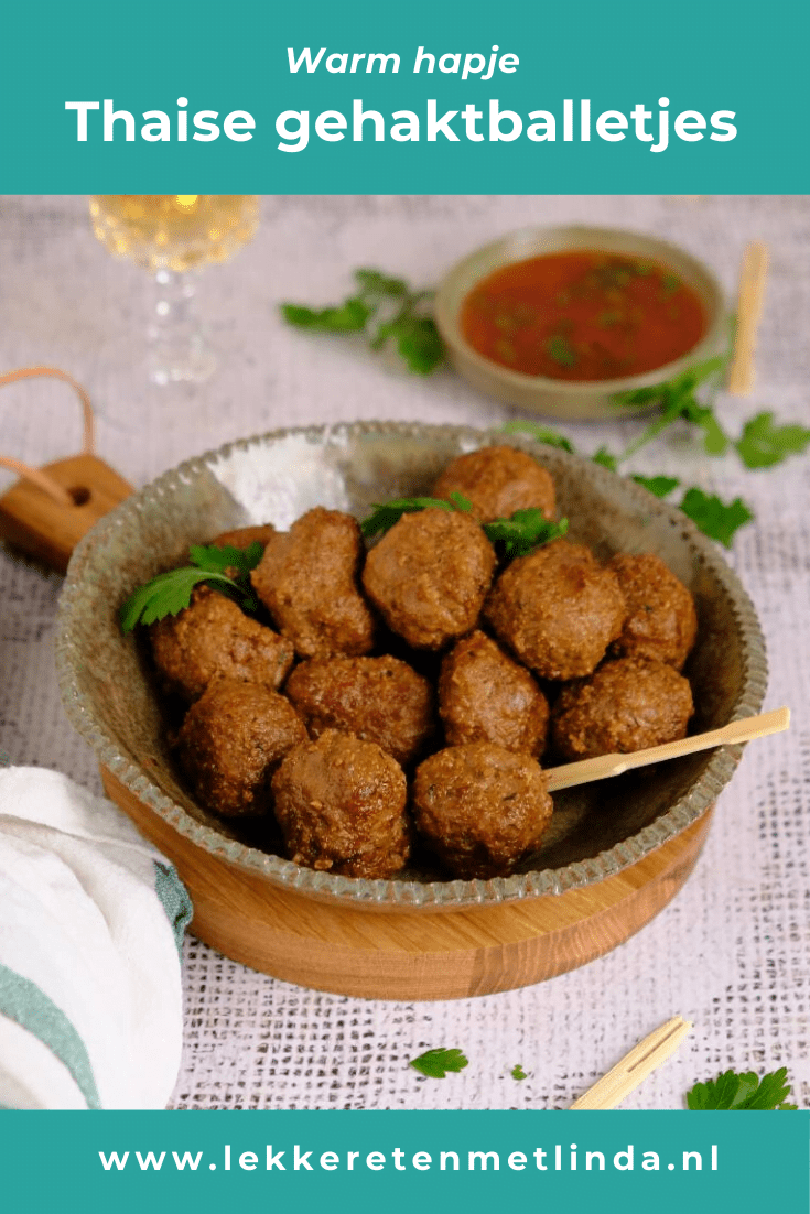 Thaise gehaktballetjes 1
