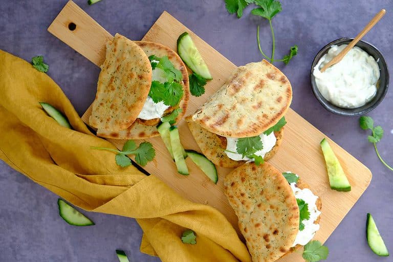 Kip tandoori burgers