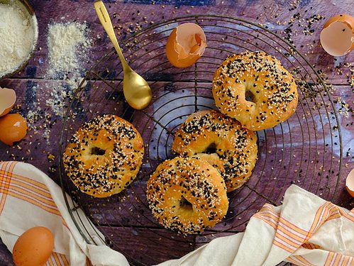 Zelf bagels maken