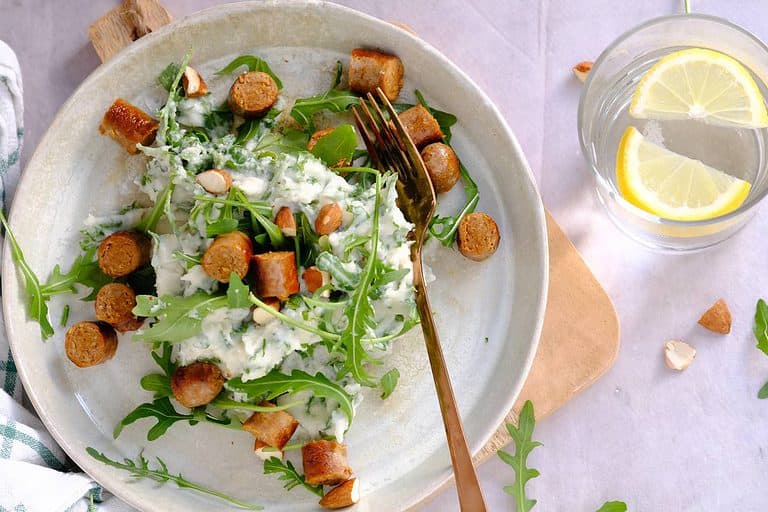 Bloemkool stamppot met rucola