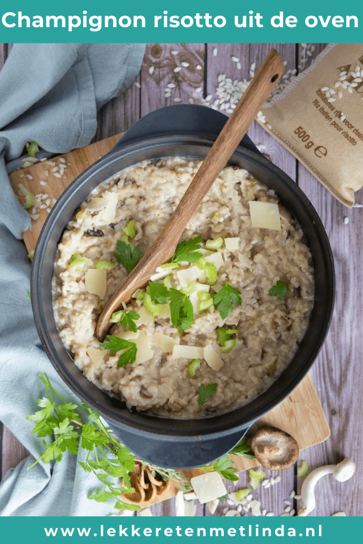 Risotto uit de oven
