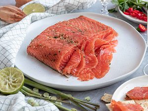 Gravad Lax op Aziatische wijze