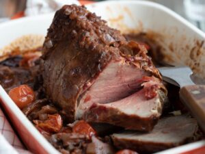 Rosbief uit de oven
