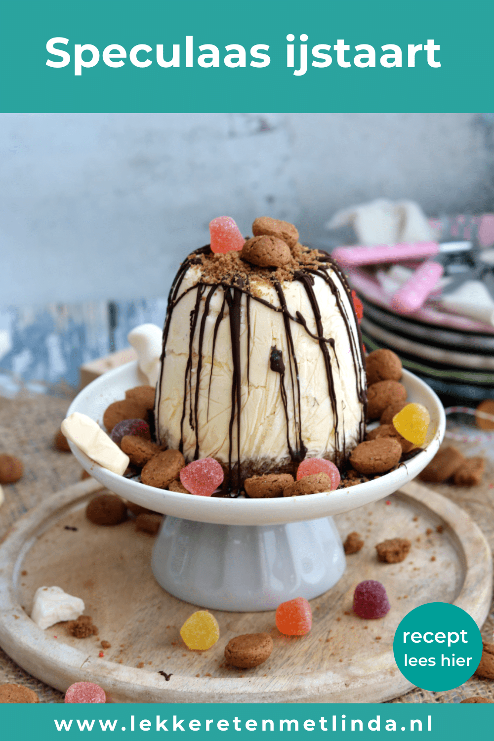 Speculaas ijstaart 3