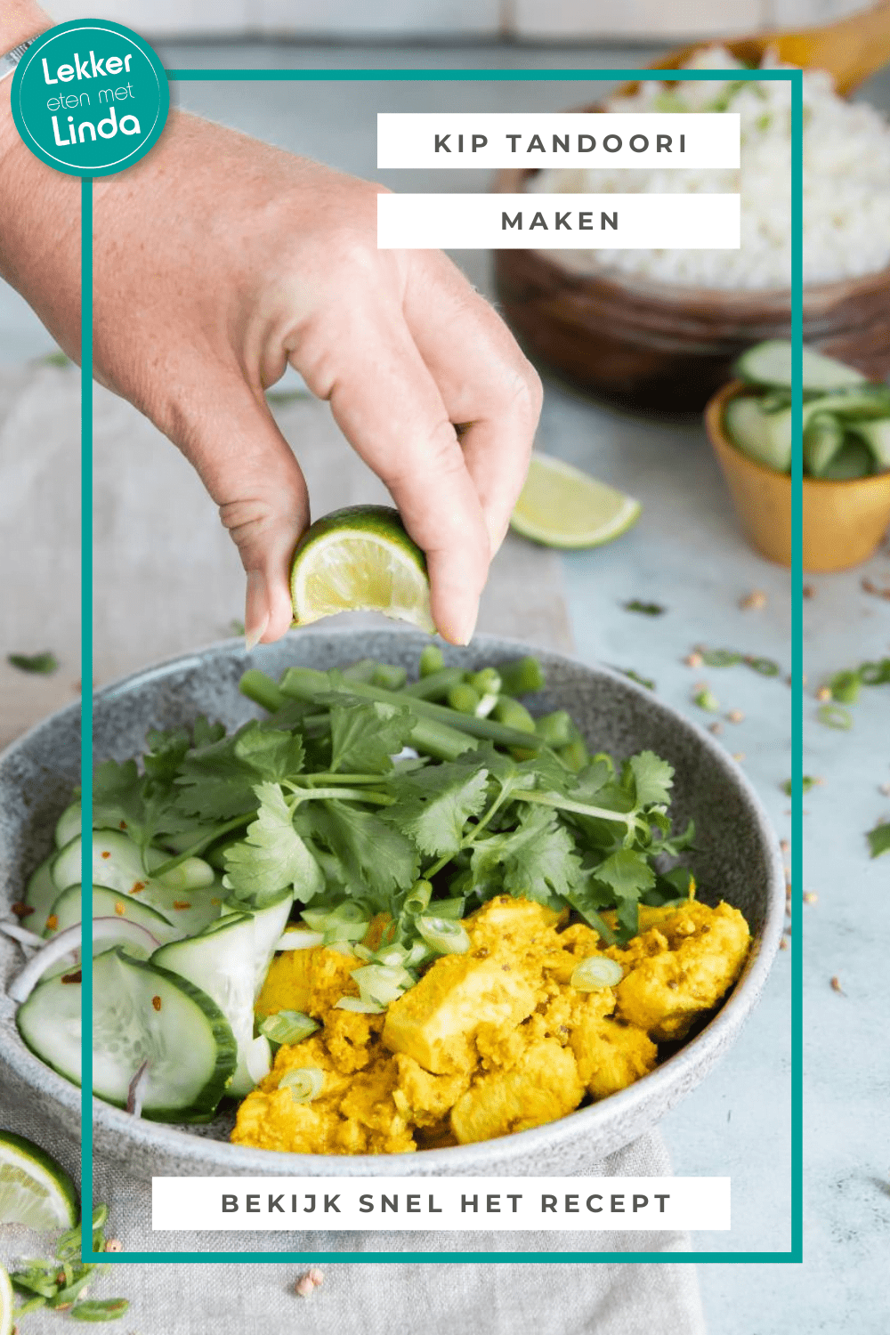 Kip tandoori maken