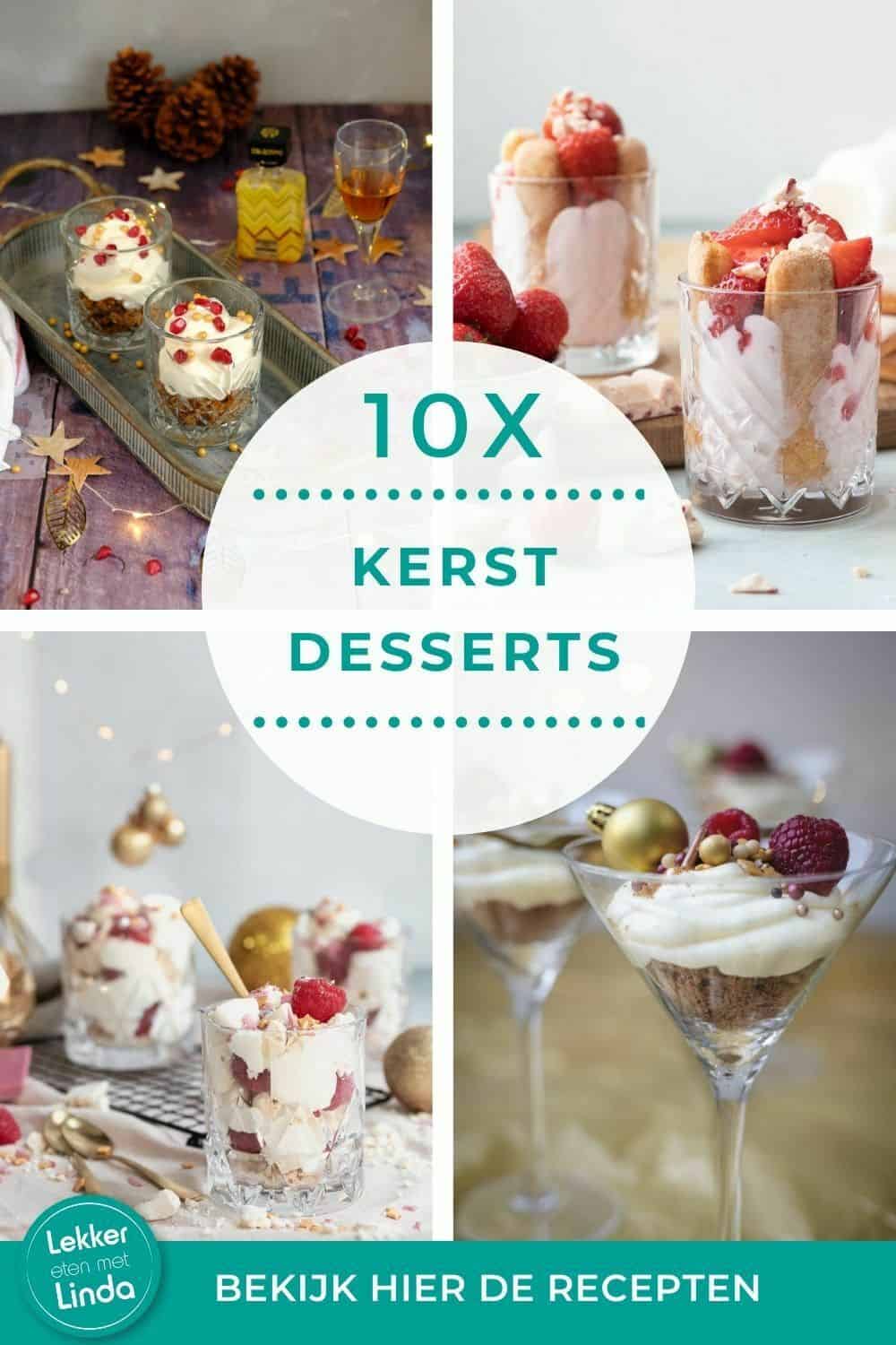 De lekkerste dessert voor kerst