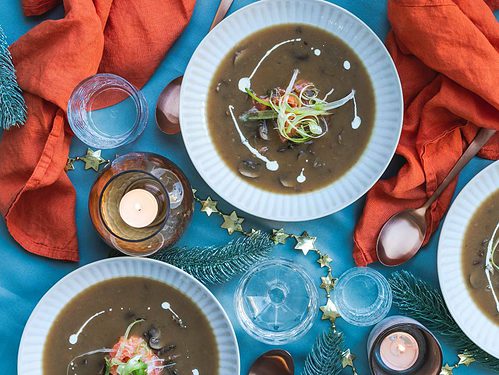 Romige champignonsoep recept