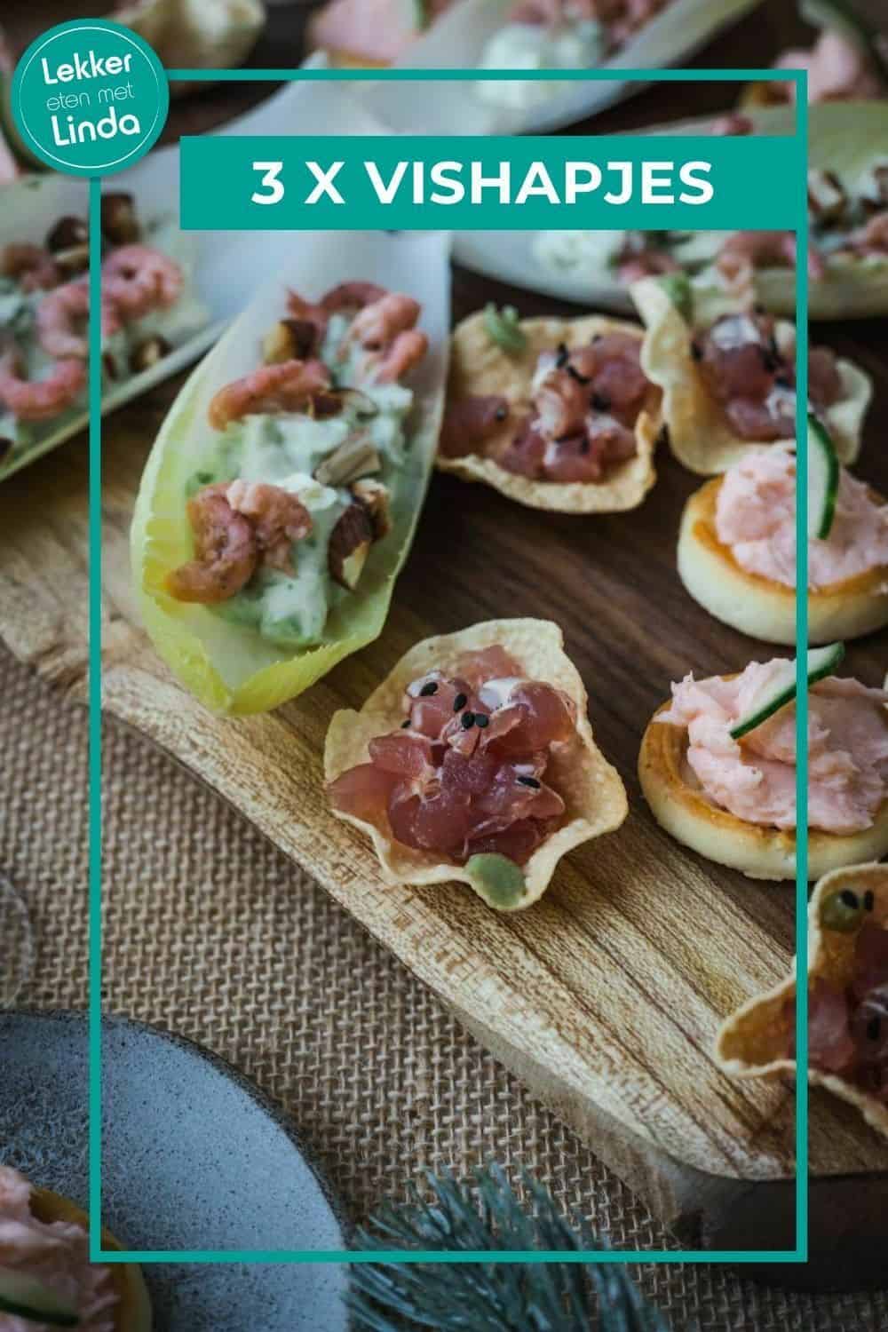 Vishapjes recepten voor bij de borrel
