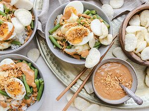 Gado Gado uit de stoomoven