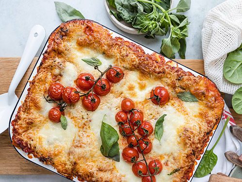 Vegetarische lasagne